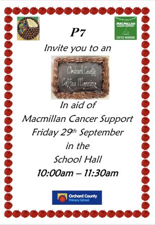 Macmillan Coffee Morning